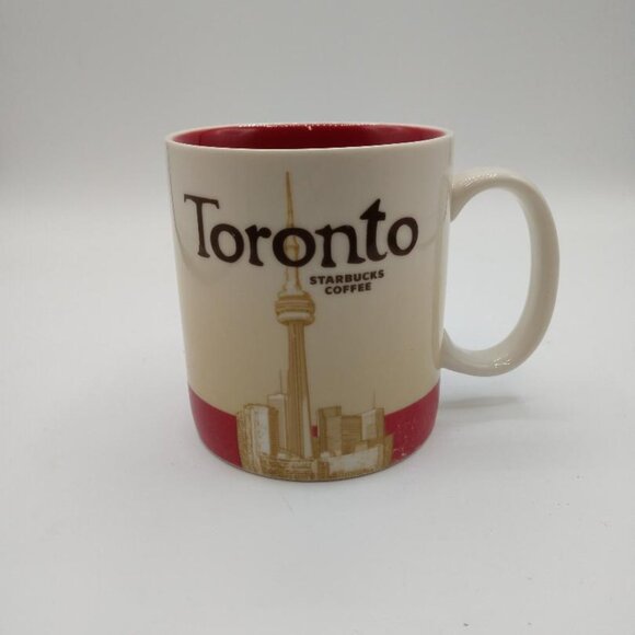 Vintage Starbucks Collector Series TORONTO 2011 Global Icon 16 OZ Coffee/Tea Mug - Picture 1 of 4
